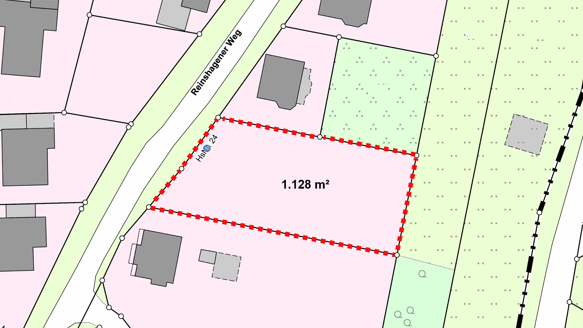Morsbach-Holpe: Preiswertes, sofort bebaubares Baugrundstück in herrlicher Naturlage, Lageplan